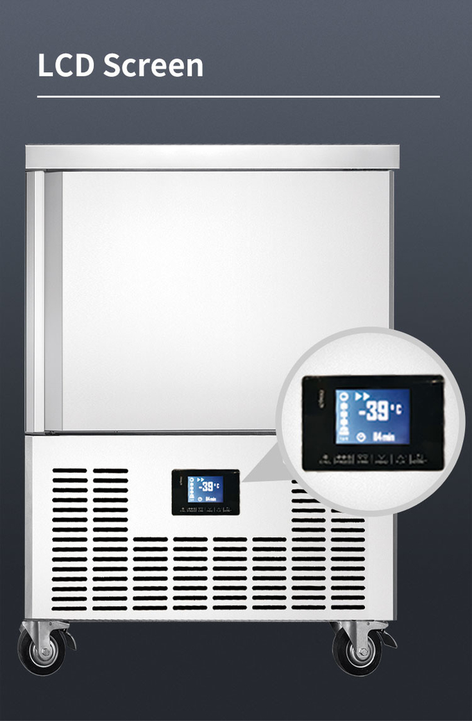 Abbattitore e congelatore commerciale verticale rapido Abbattitore di temperatura da cucina per congelatori 6